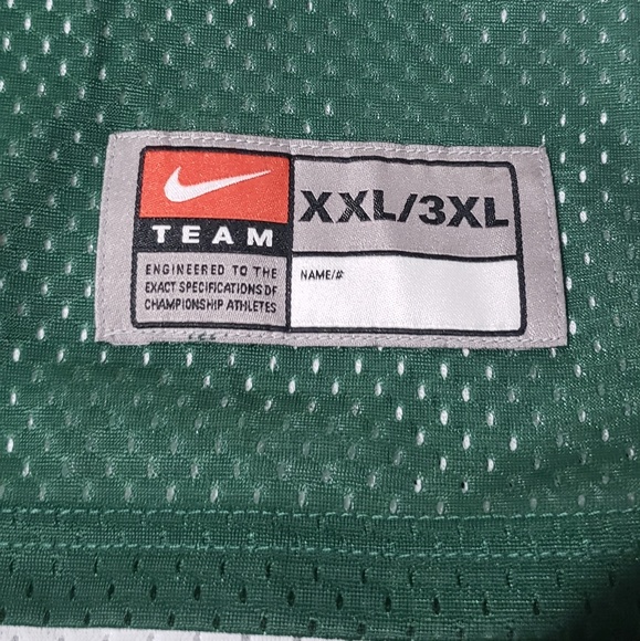 nike women's green tank top basketball NWT sz xxl - Picture 3 of 8